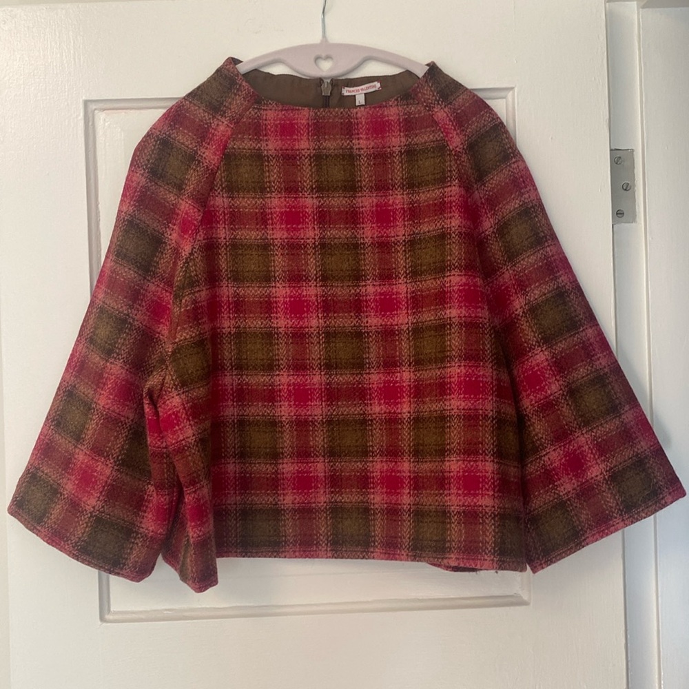 Frances Valentine Lily Funnelneck Top - Size L